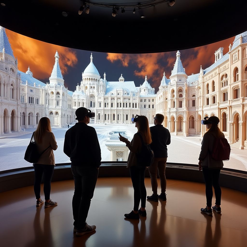 Exhibición digital interactiva sobre Gaudí